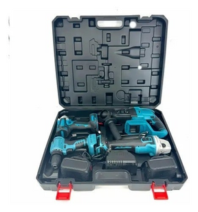 Kit  Multi Ferramentas 4 em 1 Com 2 Bateria Bivolt